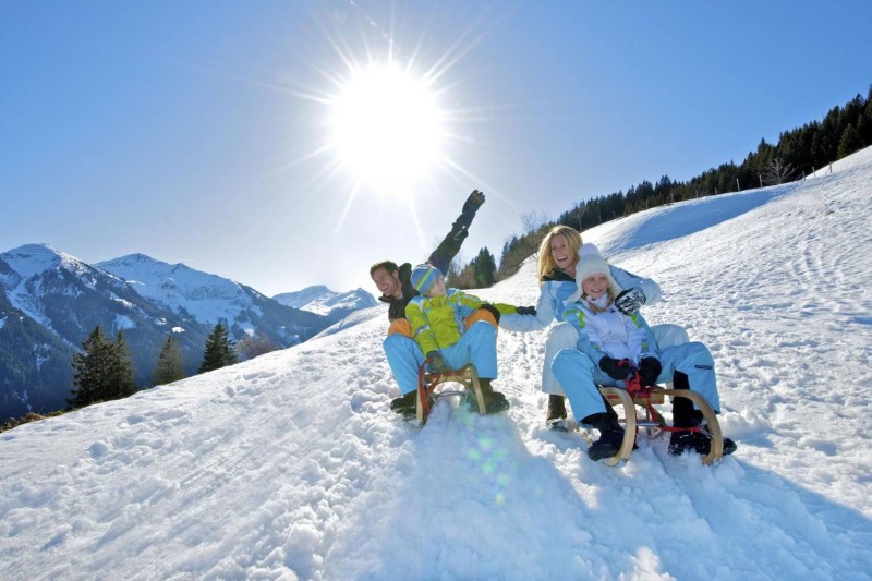 Tobogganing