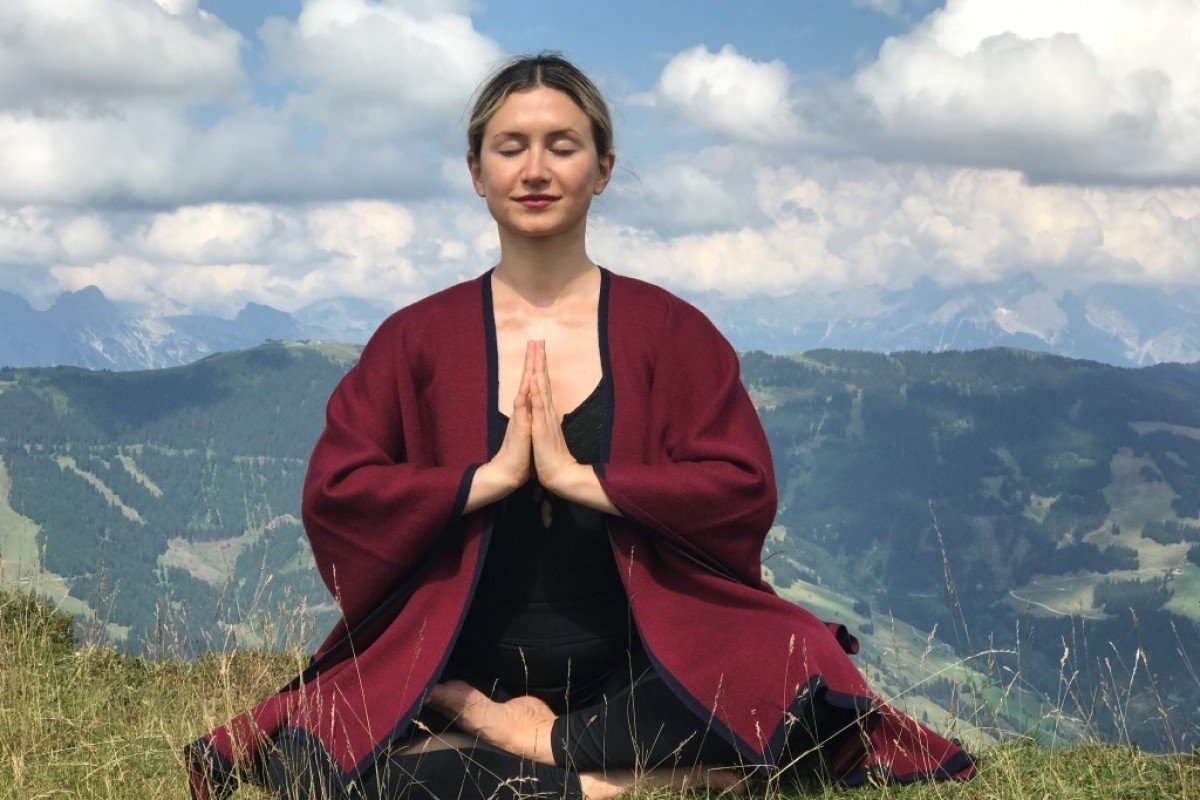 Meditation in den Bergen