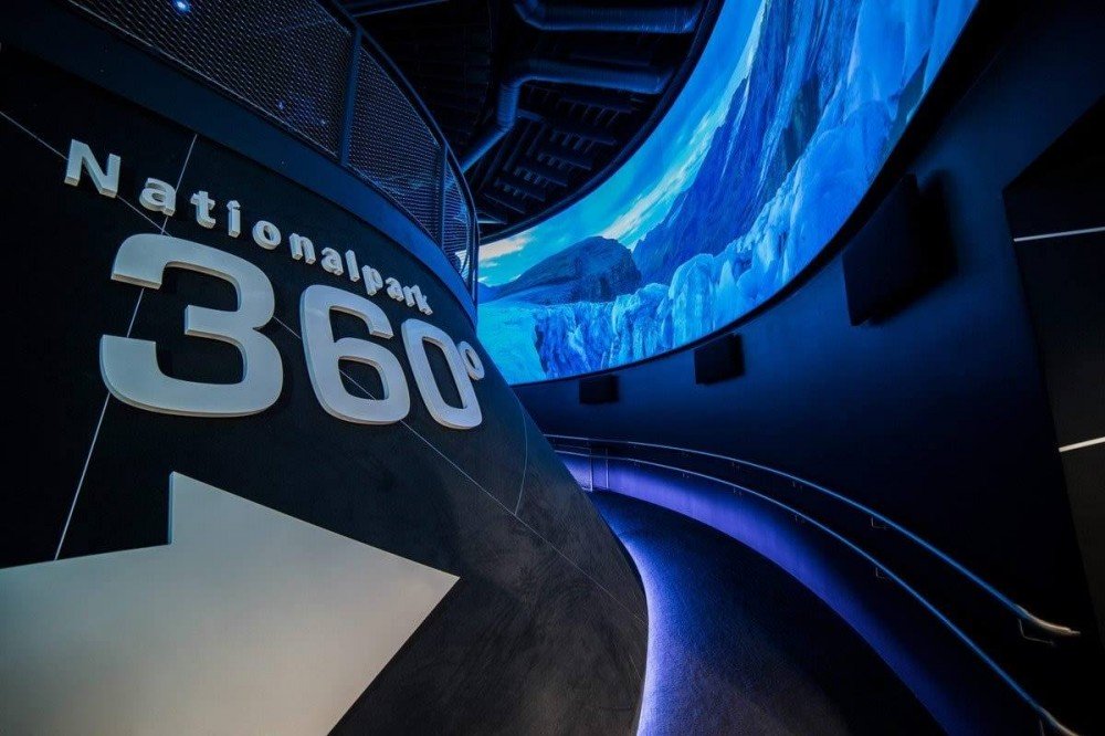 360° panorama cinema at National Park Worlds Mittersill