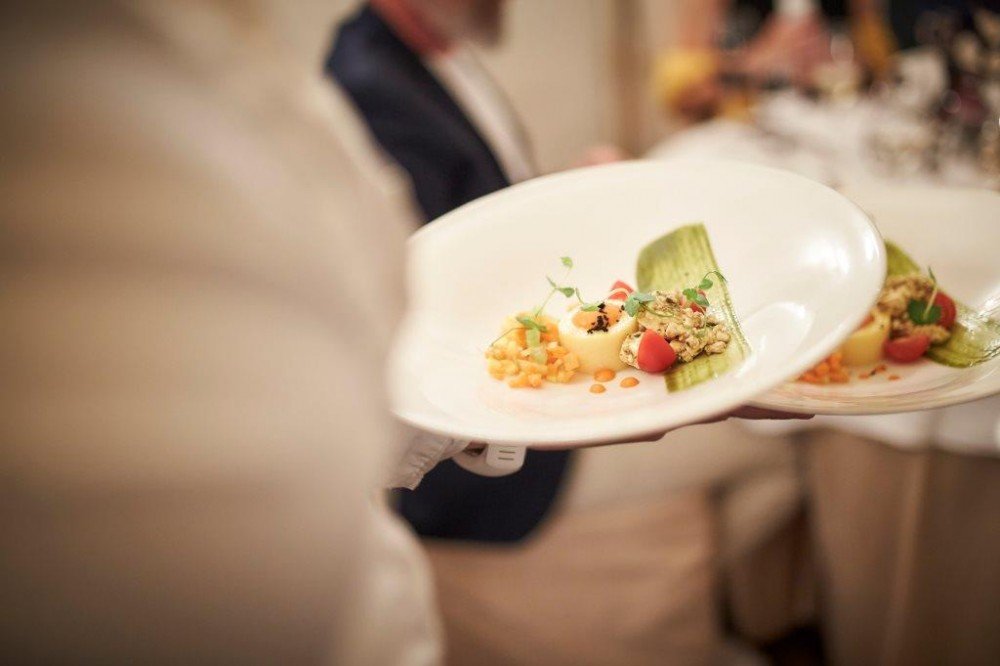 Starter of the 5-course menu