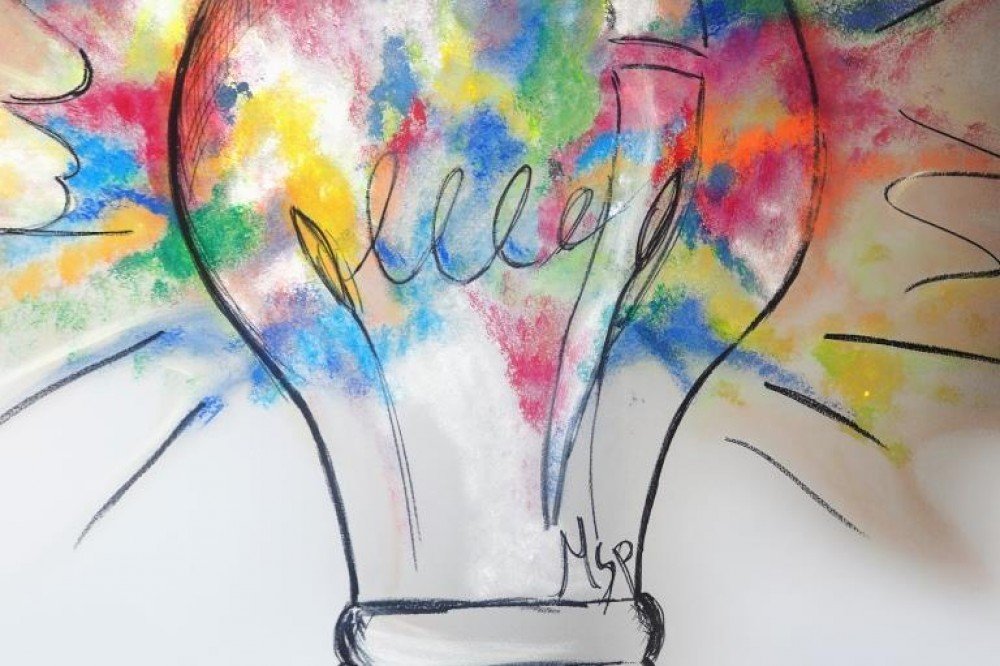 Kunst im Zimmer