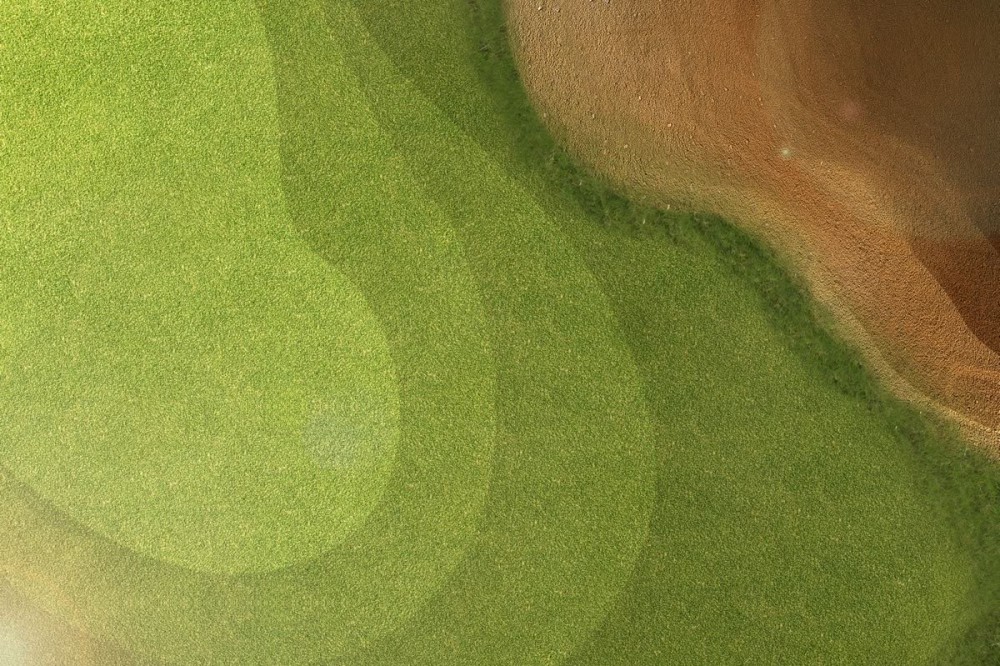 Perfectly maintained greens