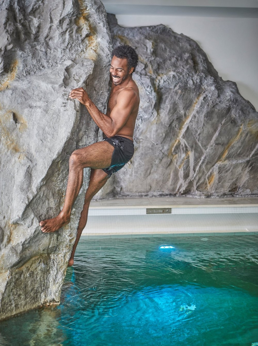 Relaxing atmosphere in the wellness area of the Saalbacher Hof width=