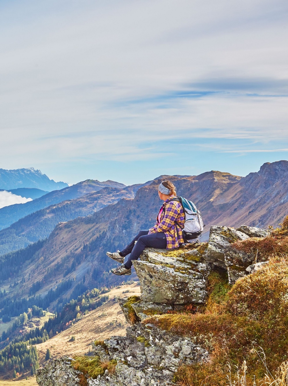 Anspruchsvolle Wanderroute in Saalbach width=
