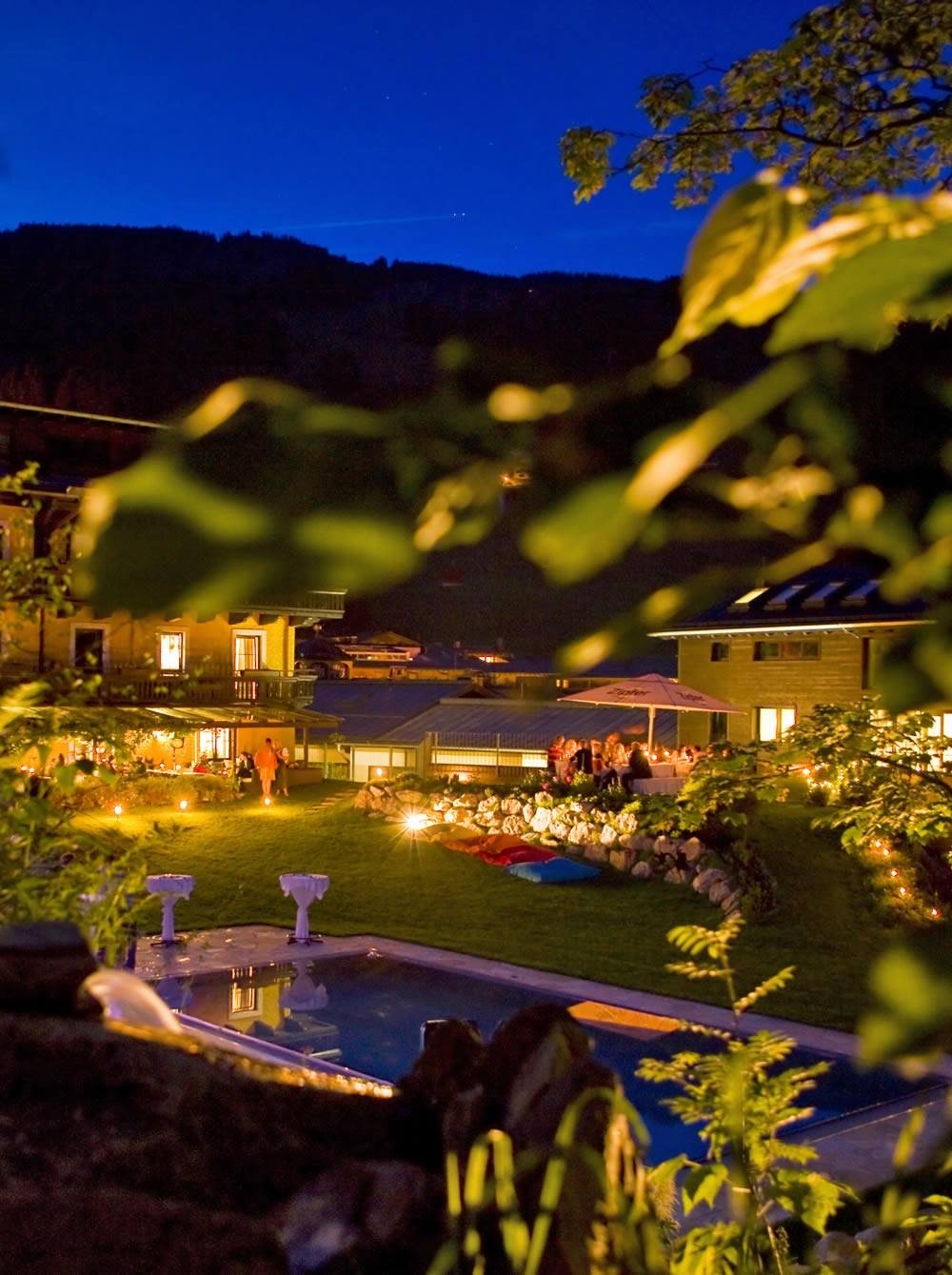 Events am Rooftop des Hotel Saalbacher Hof width=