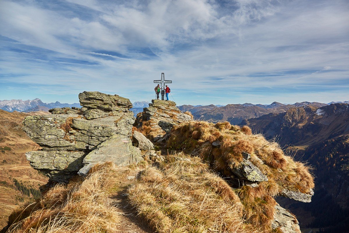 Anspruchsvolle Wanderroute in Saalbach width=