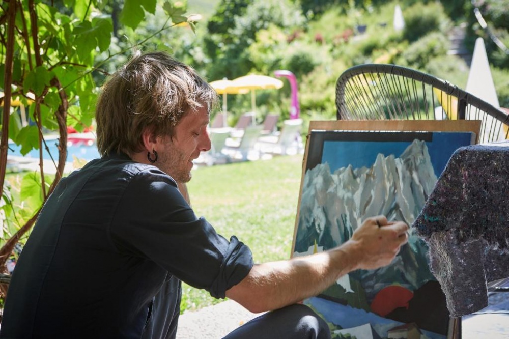 Creative art in the making