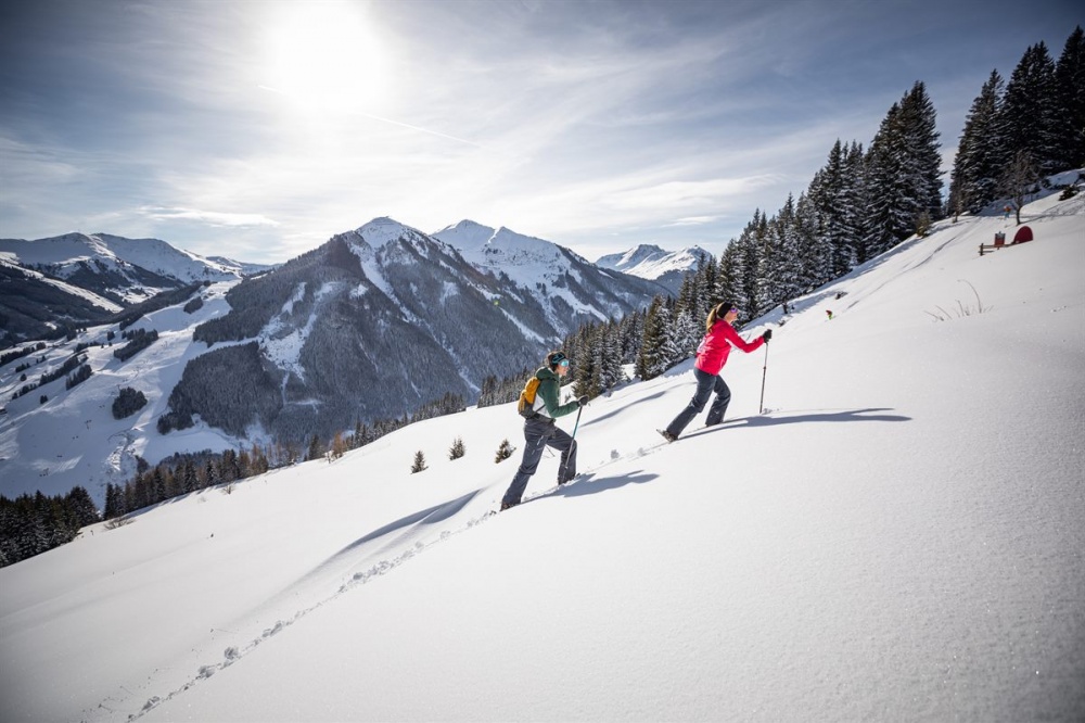 Schneeschuhwandern in Saalbach