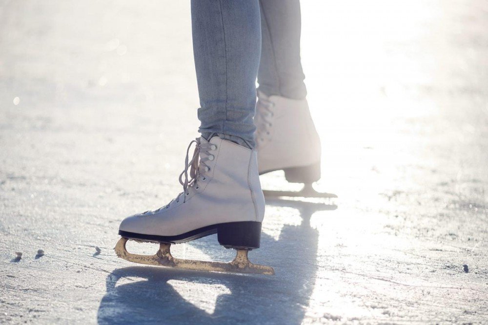 Accelerate when riding an icekart in Saalbach